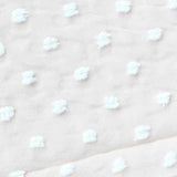 White Dots Chiffon, Polyester — texture