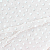 White Dots Chiffon, Polyester