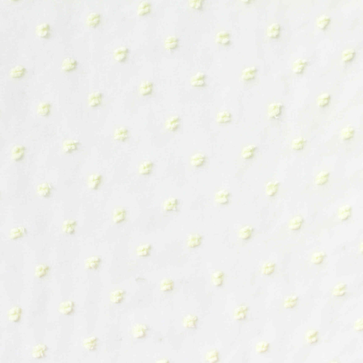 Light Yellow Dots Chiffon, Polyester