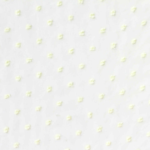 Light Yellow Dots Chiffon, Polyester