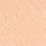 Peach Tone-on-Tone Chevron Chiffon, Polyester