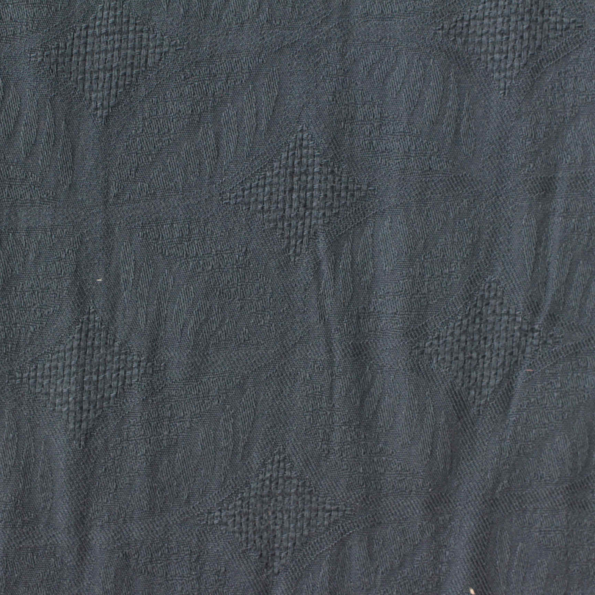 Navy Geometric-Diamond Jacquard, Viscose