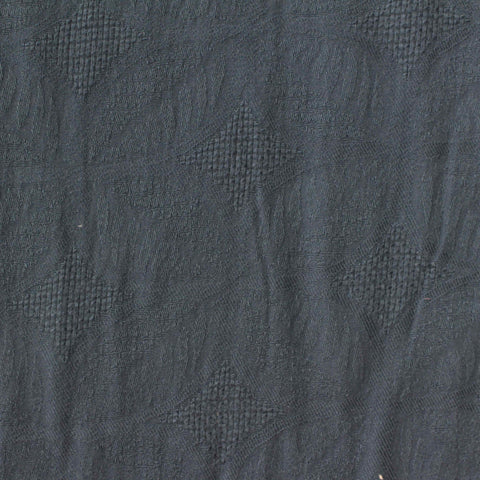 Navy Geometric-Diamond Jacquard, Viscose