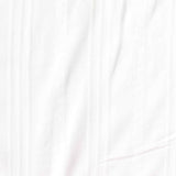 White Vertical-Stripe Jacquard, Cotton