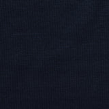 Polyester Cotton Stretch Rib Knit Fabric, 269 gsm, 121 cm — Navy