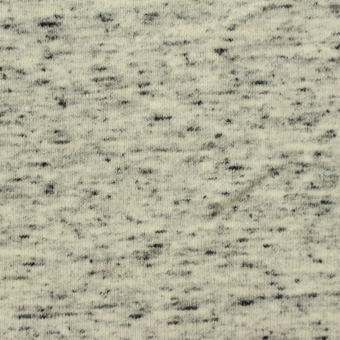 Light Grey Marl Knit, Poly-Cotton, 254 gsm, 145 cm