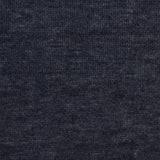 Dark Blue Heathered-Marl French Terry, Poly-Cotton