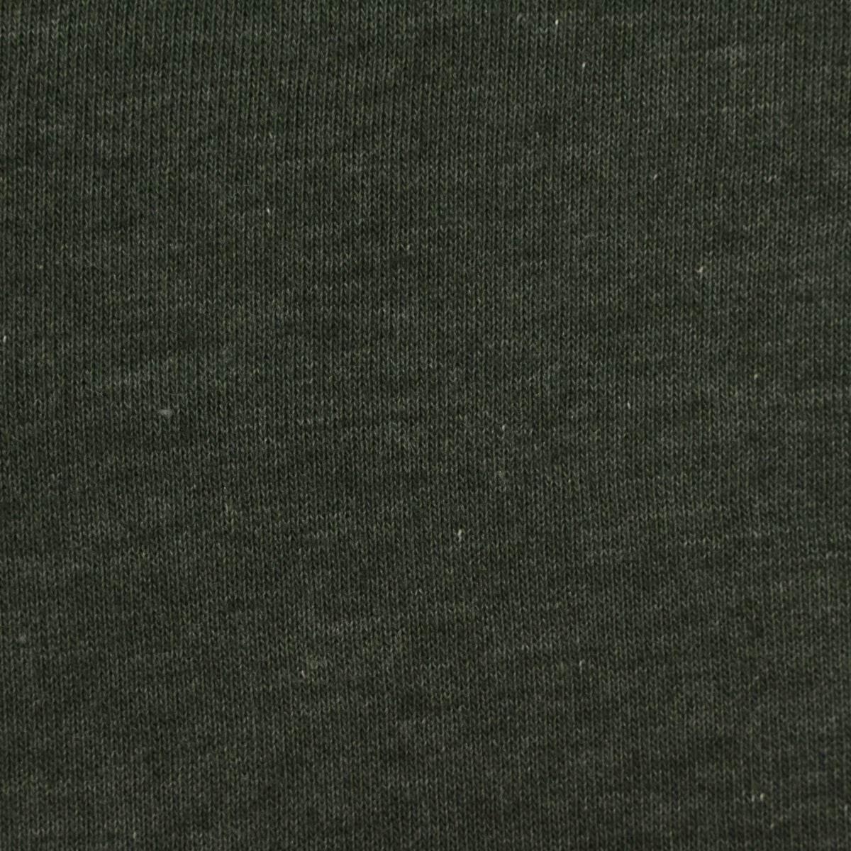 Dark Green Marl Knit, Cotton-Poly