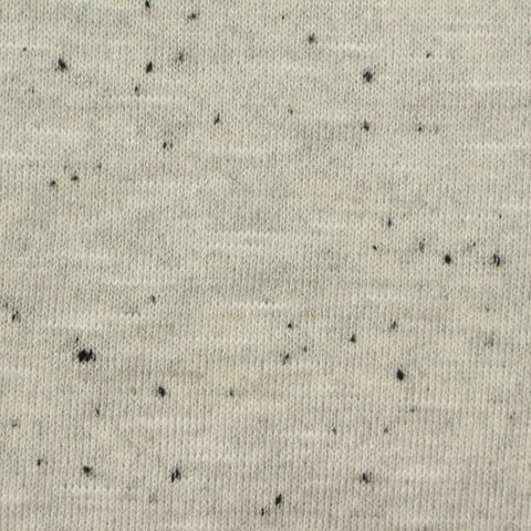 Light Grey Marl French Terry, Poly-Viscose, 276 gsm