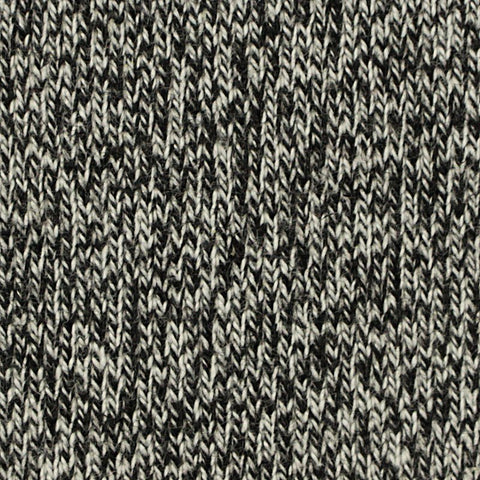 Black Marl French Terry, Poly-Cotton, 410 gsm