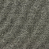 Heather Grey Marl Rib Knit, Poly-Cotton