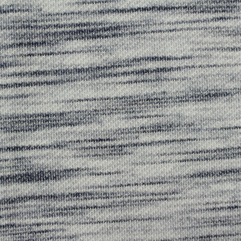 Grey Marl French Terry, Poly-Viscose, 201 gsm