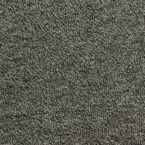 Heathered Grey Marl Jersey Knit, Poly-Cotton, 267 gsm