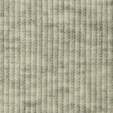 Polyester Cotton Stretch Rib Knit Fabric, 270 gsm, 121 cm — Grey — texture