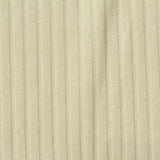 Viscose Polyester Stretch Rib Knit Fabric, 166 gsm, 110 cm — Khaki