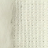 Cream Vertical-Stripe Jacquard, Polyester — texture