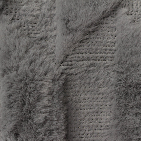 Grey Check Jacquard, Polyester, 435 gsm