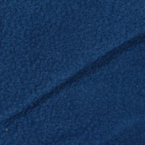 100% Polyester Fleece Fabric, 167 gsm — Navy