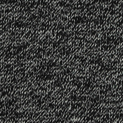 Black Marl French Terry, Poly-Cotton, 284 gsm, ref EF-217832