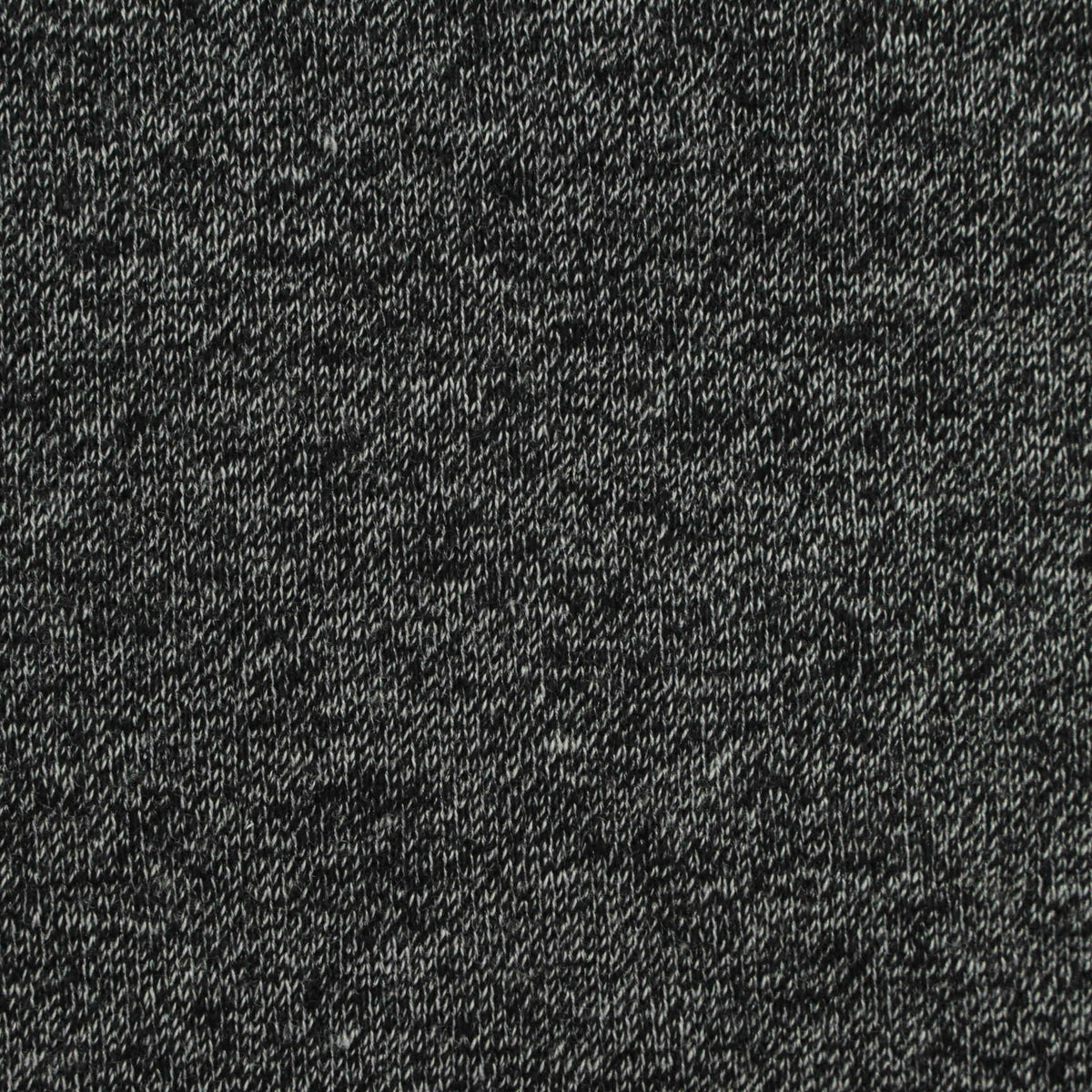 Black Marl French Terry, Poly-Cotton, 284 gsm, ref EF-217832