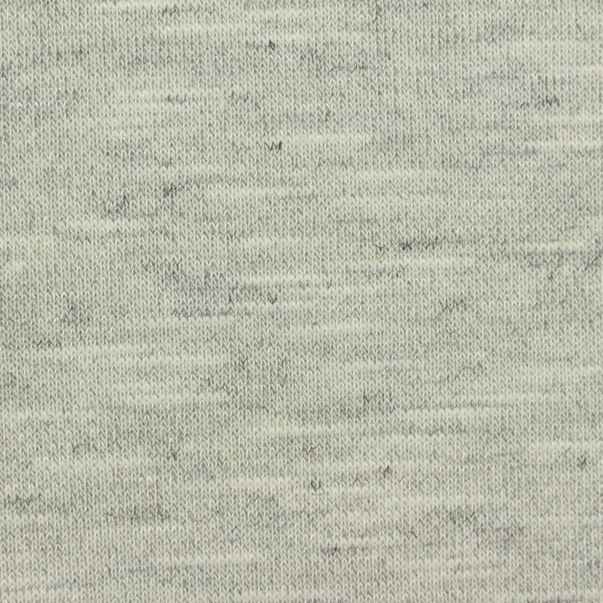 Light Grey Marl French Terry, Poly-Cotton, 313 gsm
