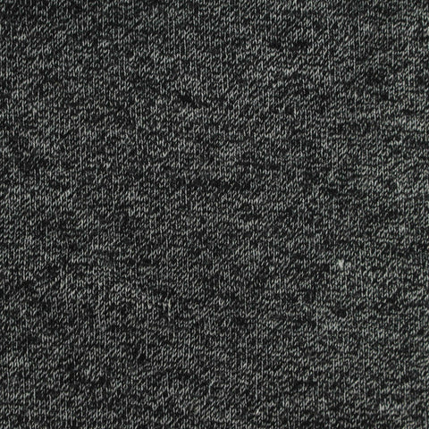 Dark Grey Marl French Terry, Poly-Cotton, 278 gsm
