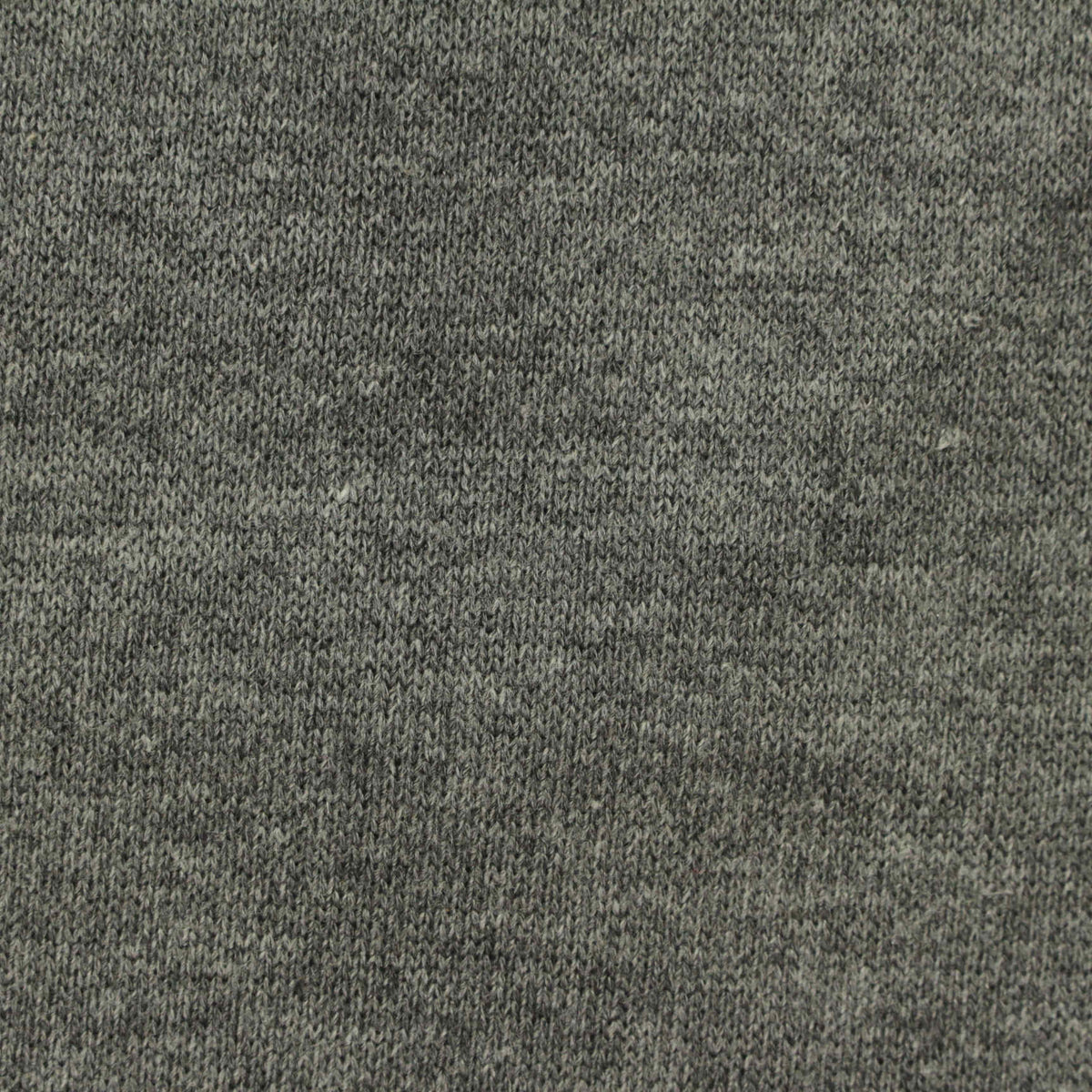 Grey Marl Rib Knit, Cotton-Poly, 347 gsm