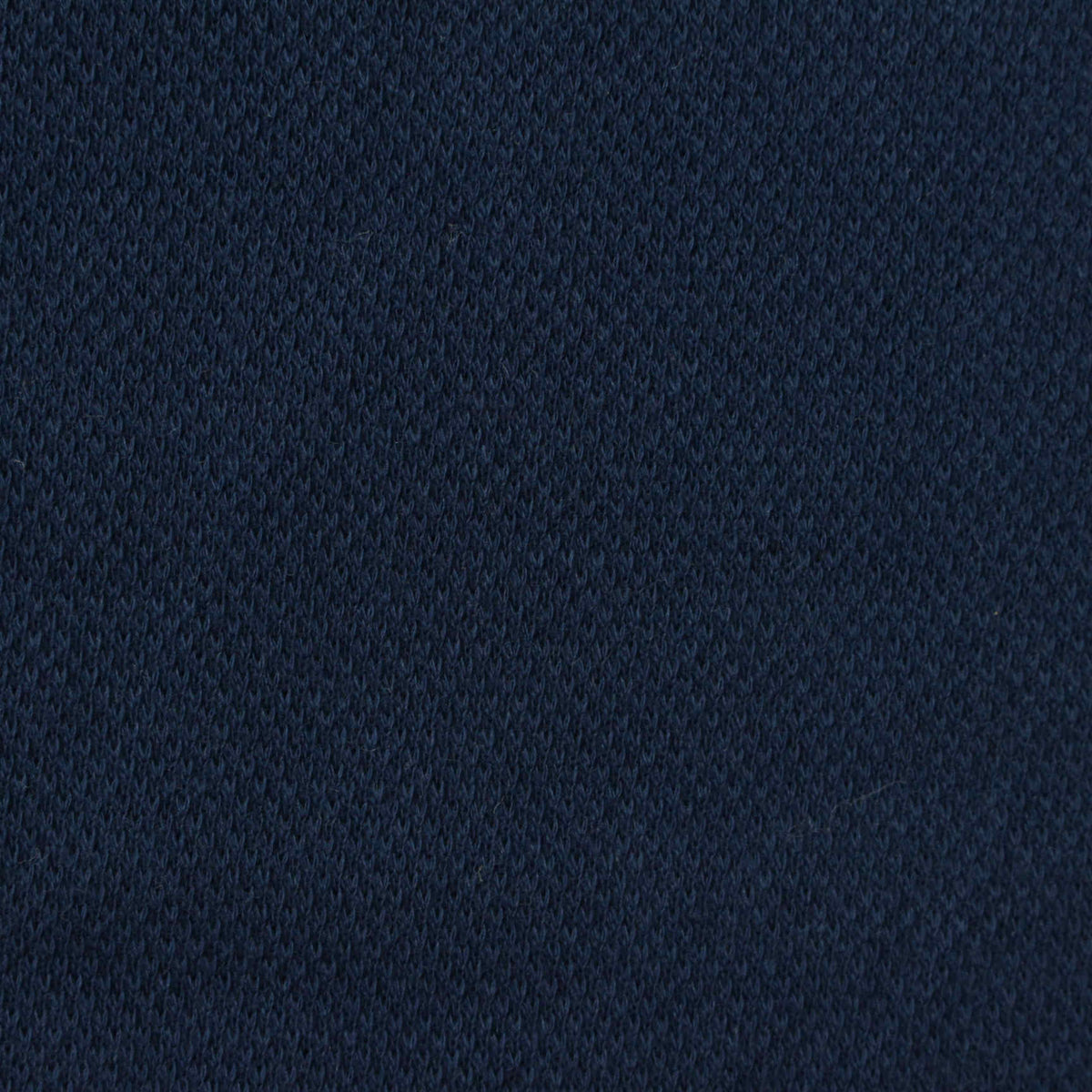 Cotton Piqué Knit Fabric, 286 gsm — Navy