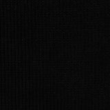 Polyester Stretch Knit Fabric, 275 gsm — Black