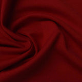 Nylon Viscose Stretch Ponte Knit Fabric, 230 gsm, 160 cm — Red