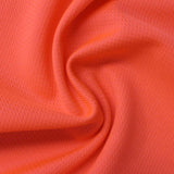 100% Polyester Birdseye Knit Fabric, 130 gsm, 160 cm — Orange