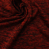 Polyester Stretch Jersey Knit Fabric, 170 gsm, 160 cm — Red