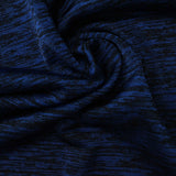 Polyester Stretch Jersey Knit Fabric, 170 gsm, 160 cm — Navy