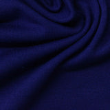 Viscose Stretch Jersey Knit Fabric, 160 gsm, 170 cm — Navy