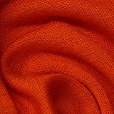Viscose Stretch Jersey Knit Fabric, 160 gsm, 170 cm — Orange — texture
