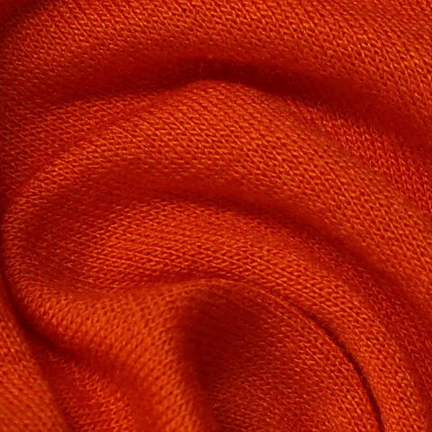 Viscose Stretch Jersey Knit Fabric, 160 gsm, 170 cm — Orange