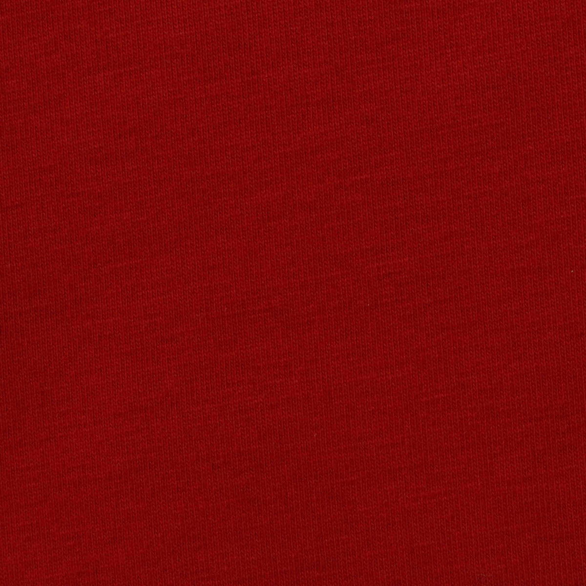 Cotton Polyester Stretch Knit Fabric, 380 gsm, 175 cm — Red