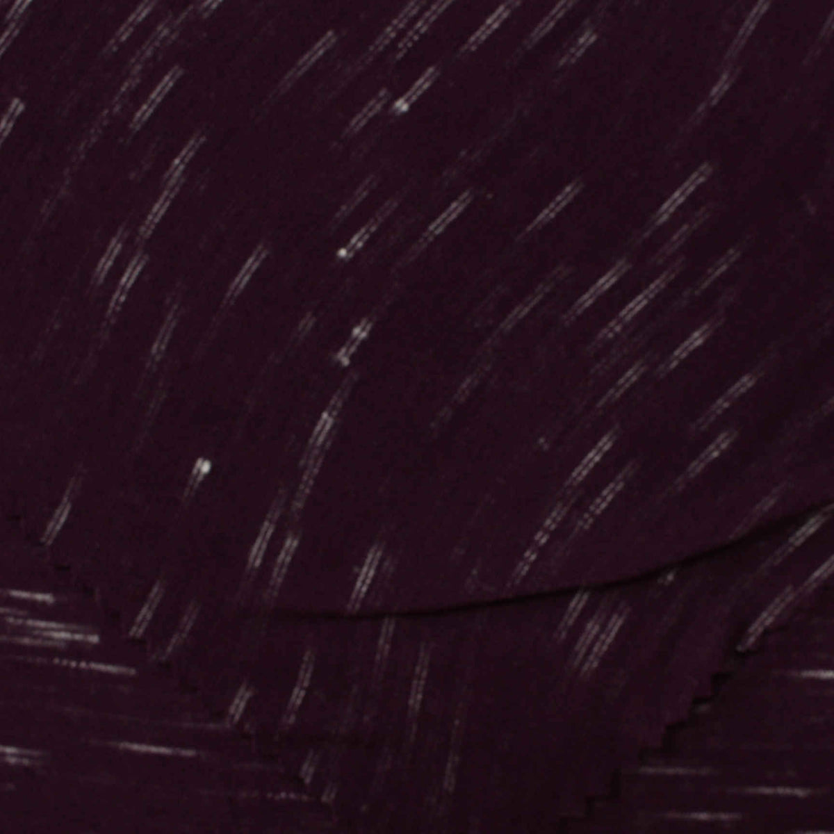Dark Purple Marl Jersey Knit, Viscose-Poly