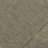 Heathered Green-Grey Marl Jersey Knit, Poly-Viscose