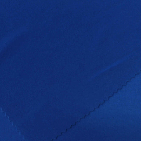 Polyester Stretch Linen-Look Fabric, 192 gsm, 170 cm — Blue