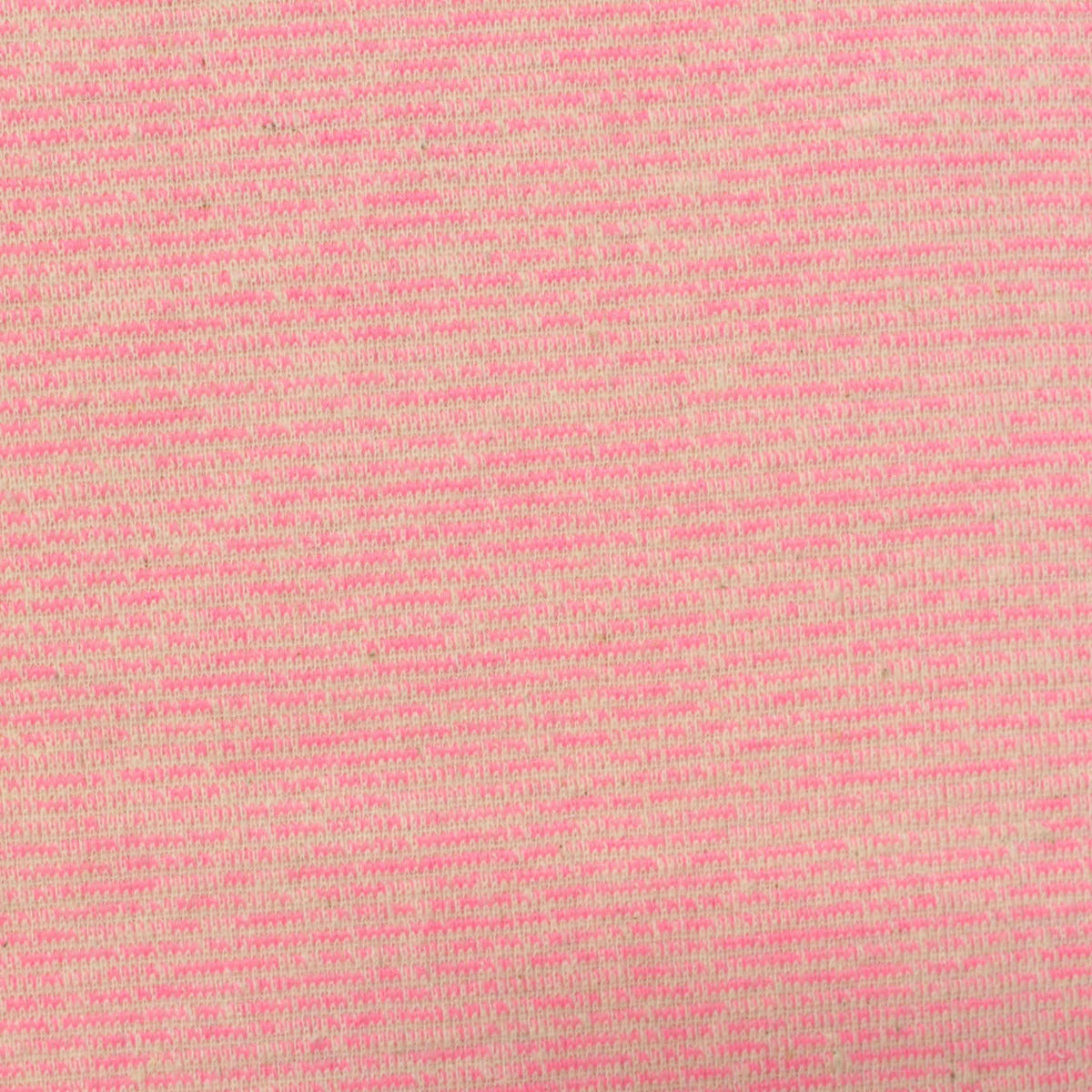 Pink Heathered-Marl Jacquard, Cotton-Poly