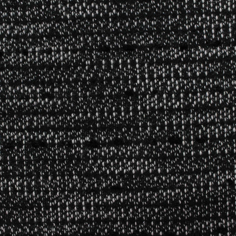 Black Marl Knit, Poly-Cotton, 320 gsm