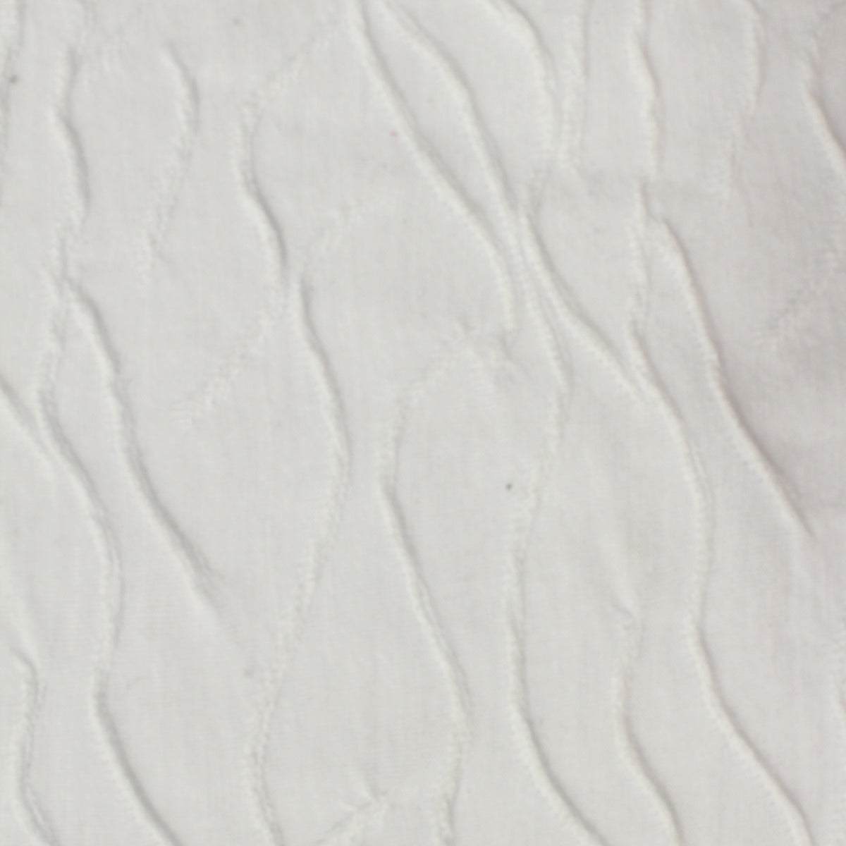 White Tone-on-Tone Jacquard, Polyester, 195 gsm
