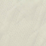 White Geometric Jacquard, Polyester — texture