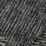 Navy Marl Chunky Knit, Poly-Cotton