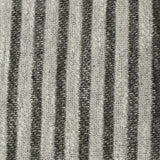 Dark Grey Stripes Chunky Knit, Poly-Cotton