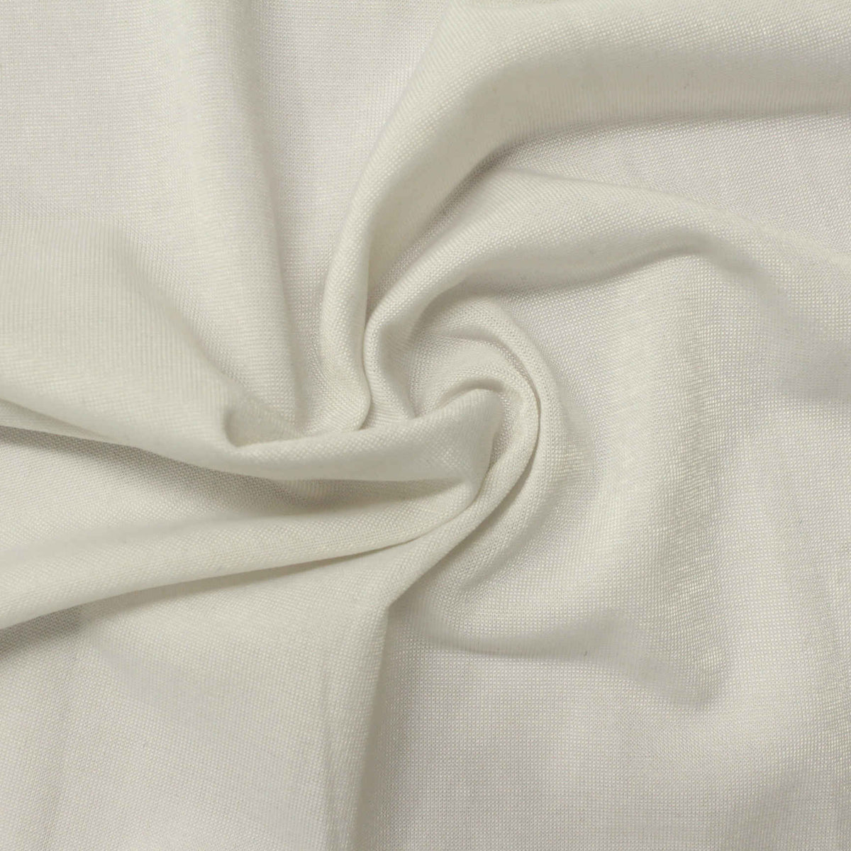 Polyester Stretch Jersey Knit Fabric, 152 gsm, 155 cm — White