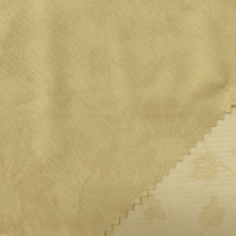 Beige Floral Jacquard, Polyester