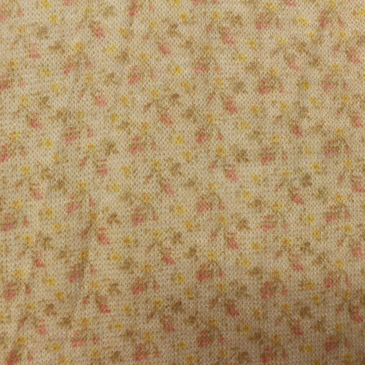 Pink Floral Knit, Acrylic, 136 gsm