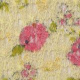 Pink Floral Knit, Acrylic — texture